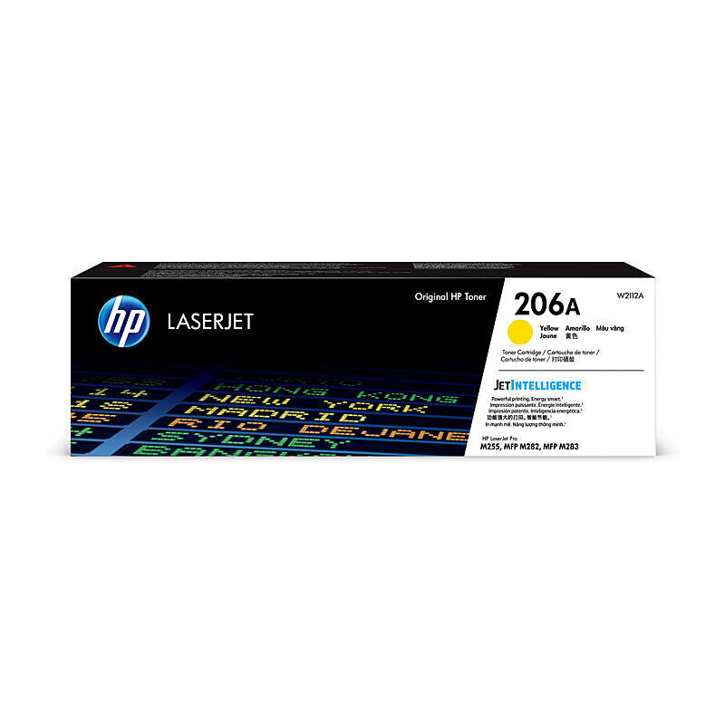 Genuine HP #206A Yell Toner W2112A