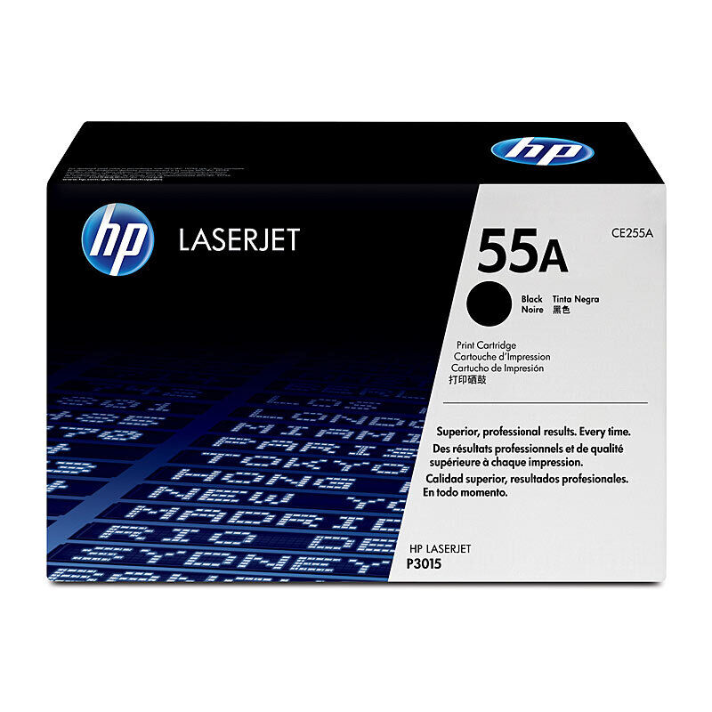 Genuine HP #55A Black Toner CE255A