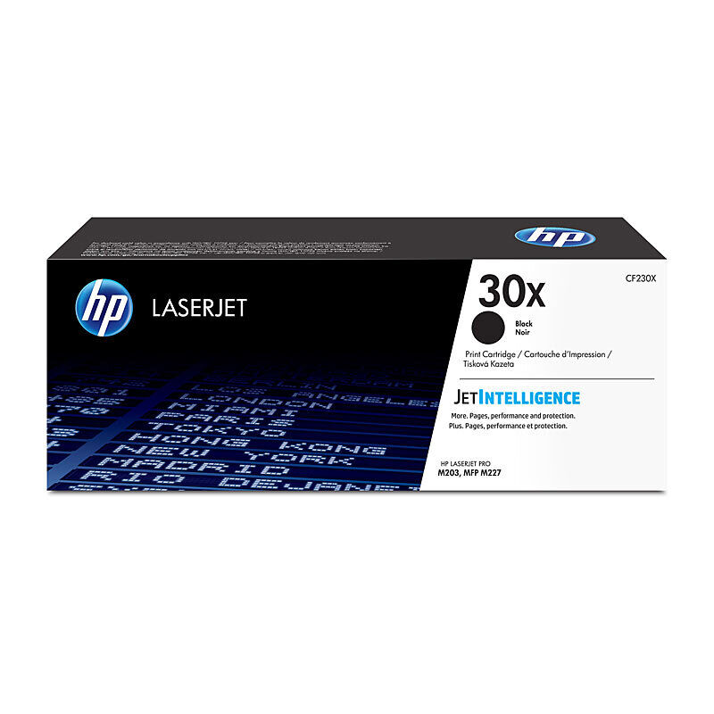 Genuine HP #30X Black Toner CF230X