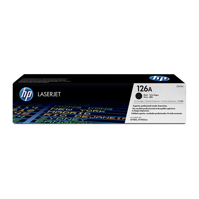 Genuine HP #126A Black Toner CE310A