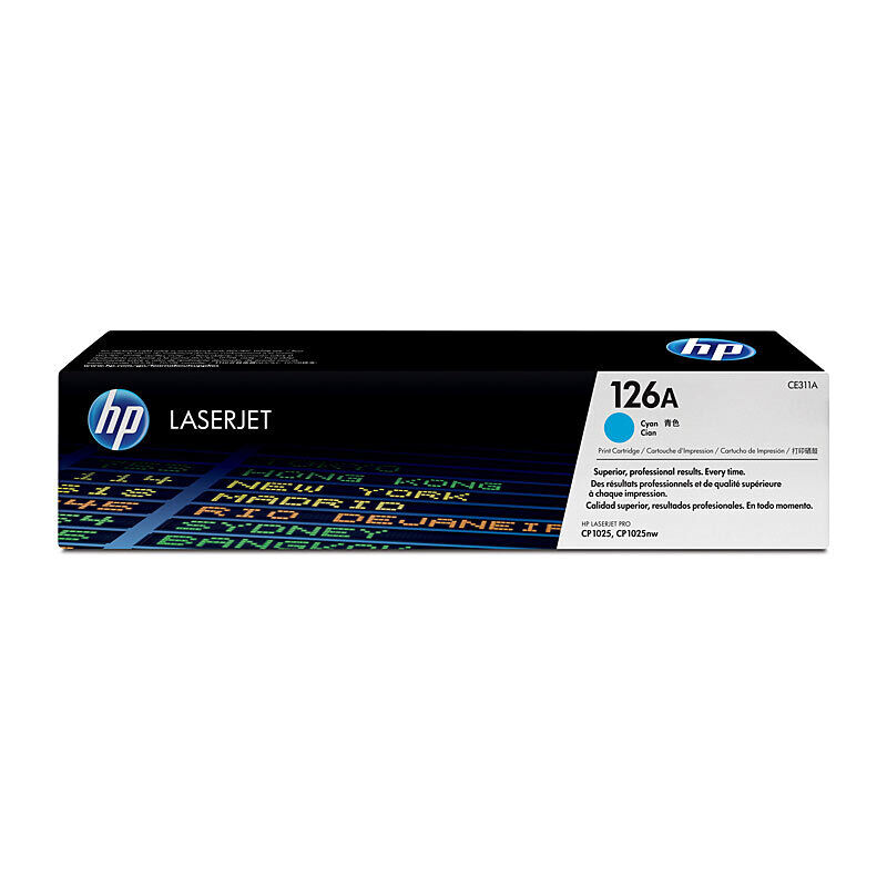 Genuine HP #126A Cyan Toner CE311A