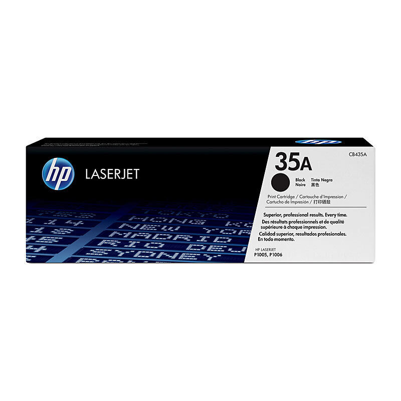 Genuine HP #35A Black Toner CB435A