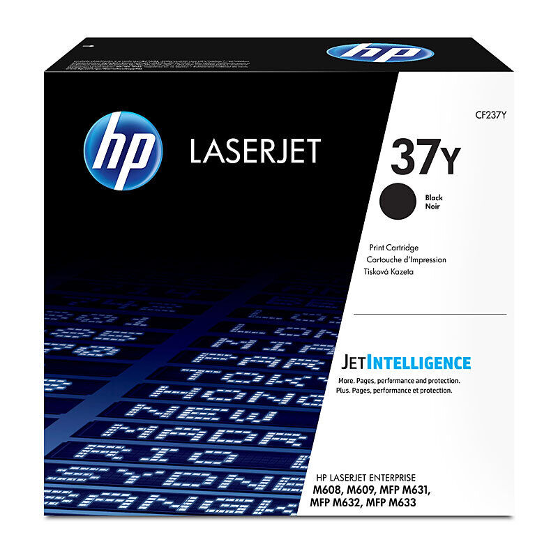 Genuine HP #37Y Black Toner CF237Y
