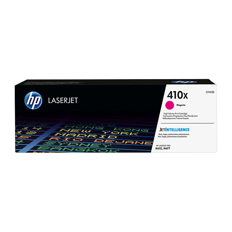 Genuine HP #410X Magenta Toner CF413X