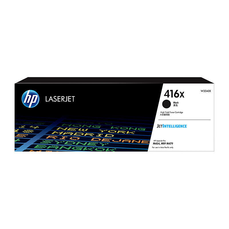Genuine HP #416X Black Toner W2040X
