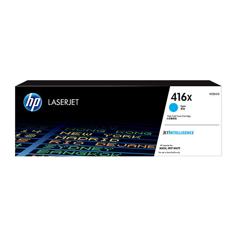 Genuine HP #416X Cyan Toner W2041X