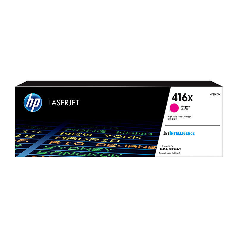 Genuine HP #416X Magenta Toner W2043X