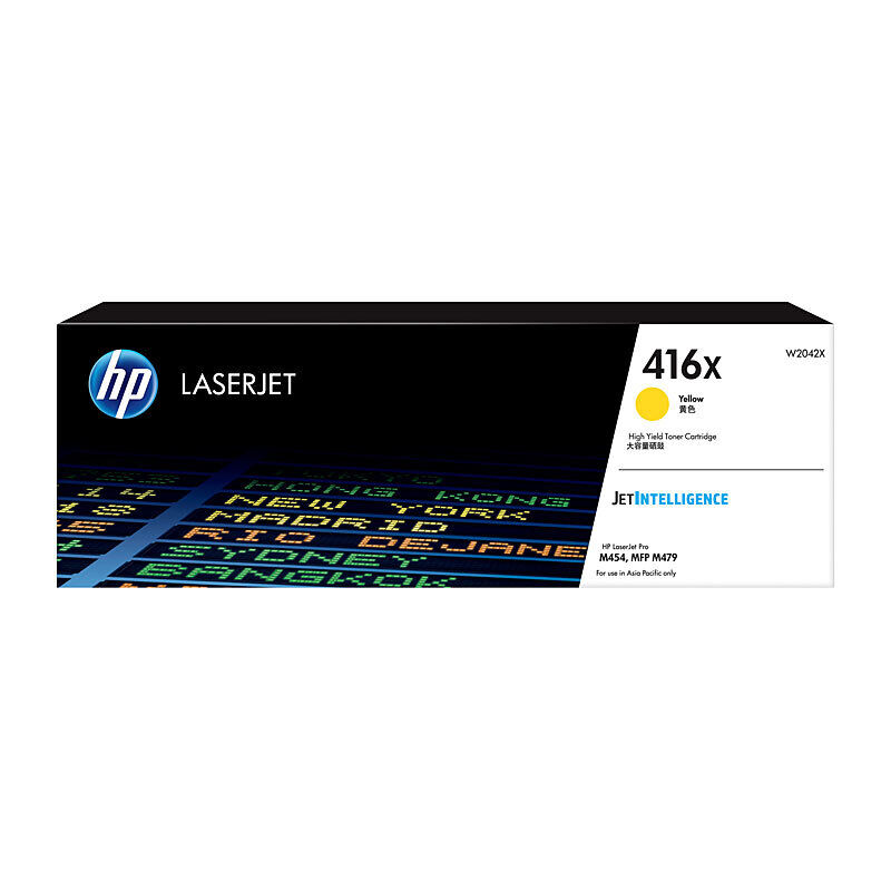 Genuine HP #416X Yellow Toner W2042X