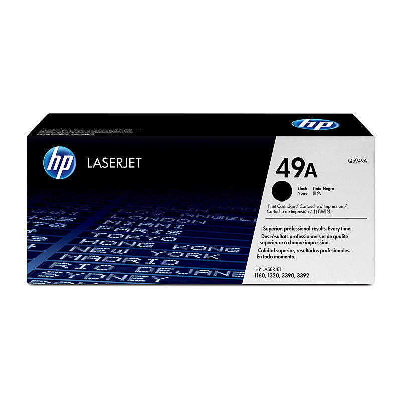 Genuine HP #49A Black Toner Q5949A