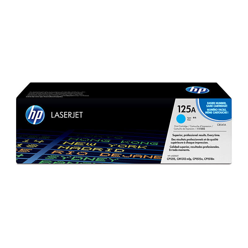 Genuine HP #125A Cyan Toner CB541A