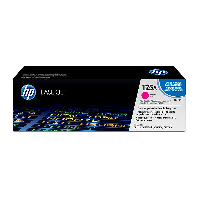 Genuine HP #125A Magenta Toner CB543A