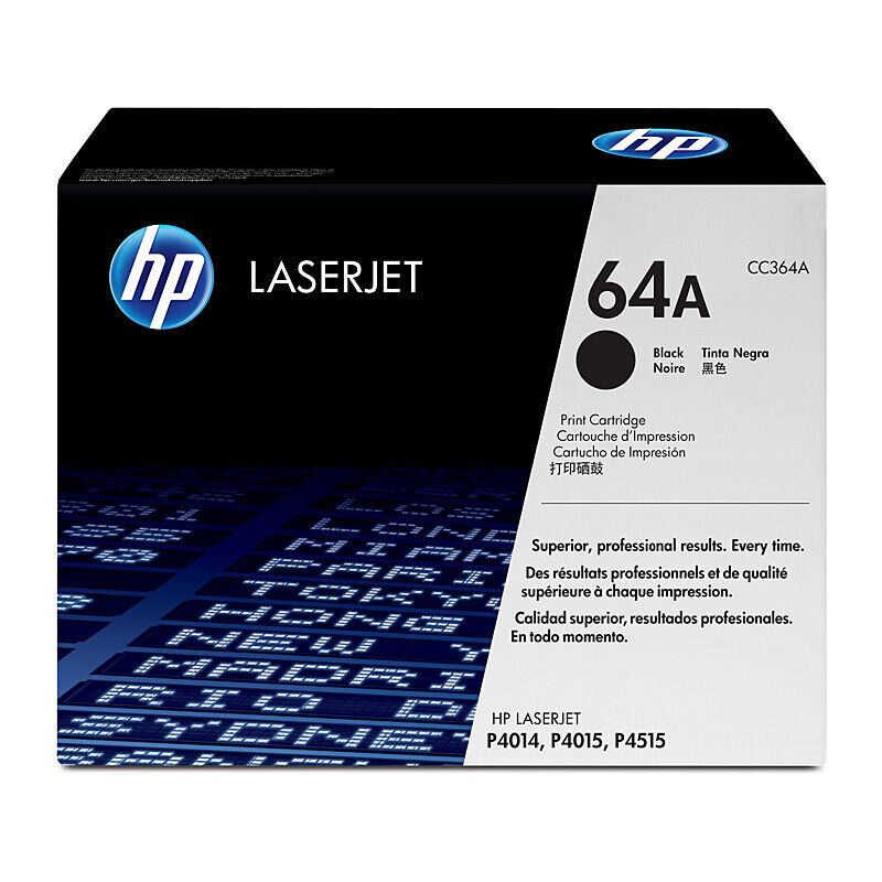 Genuine HP #64 Black Toner CC364A