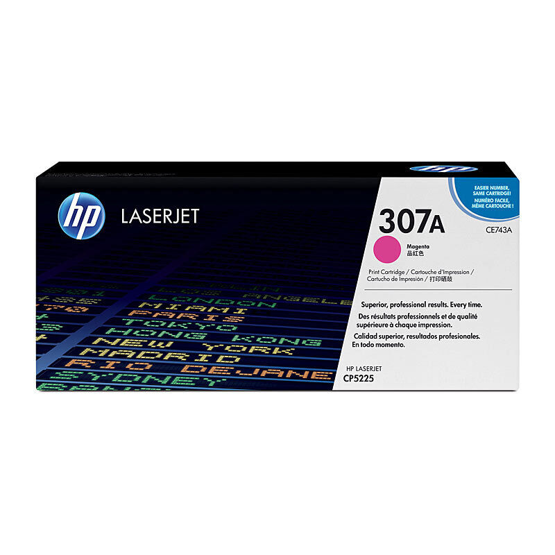 Genuine HP #307A Magenta Toner CE743A