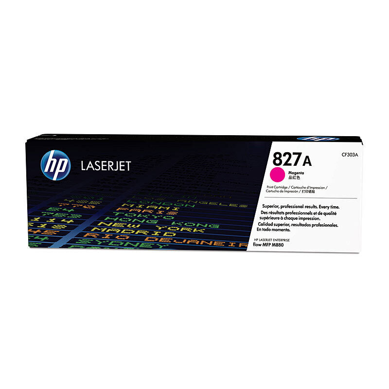 Genuine HP #827A Magenta Toner CF303A