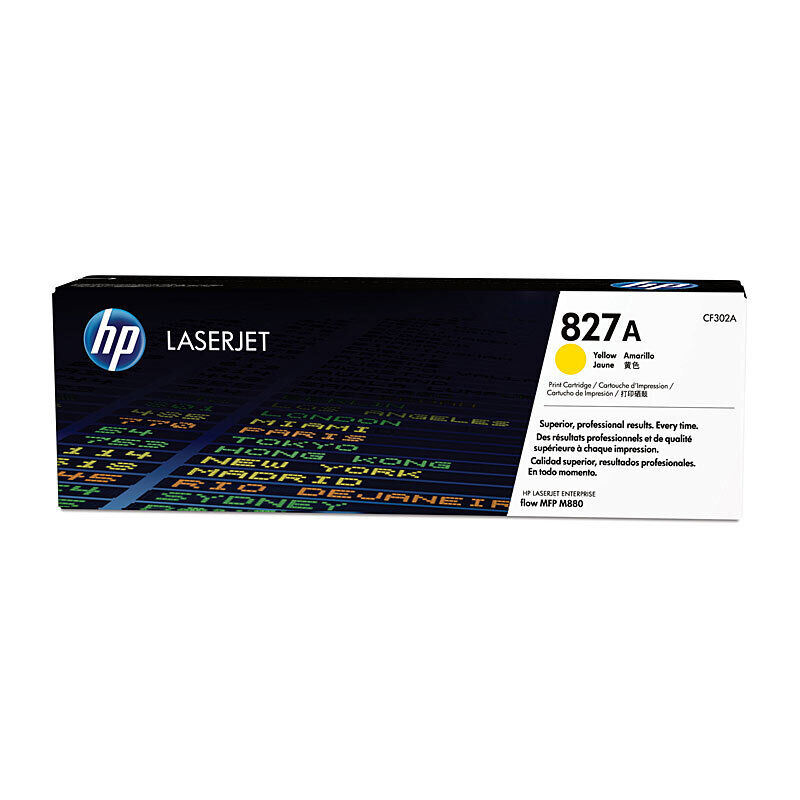 Genuine HP #827A Yellow Toner CF302A