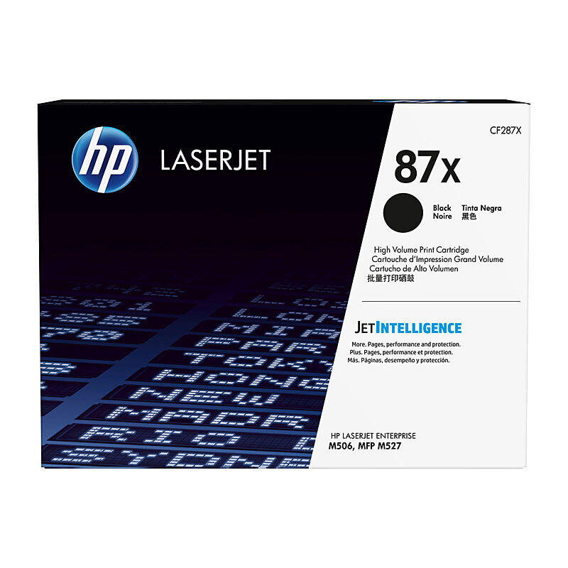 Genuine HP #87X Black Toner CF287X