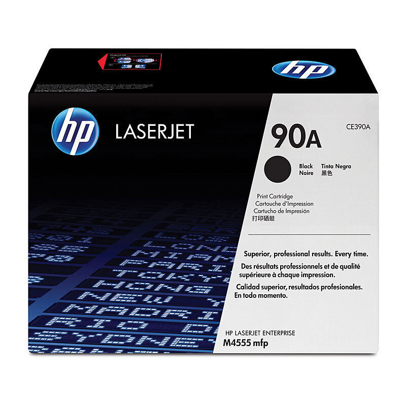 Genuine HP #90A Black Toner CE390A