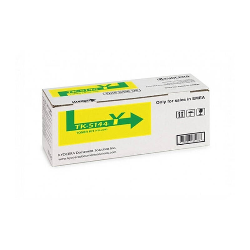 Genuine Kyocera TK5144 Yellow Toner