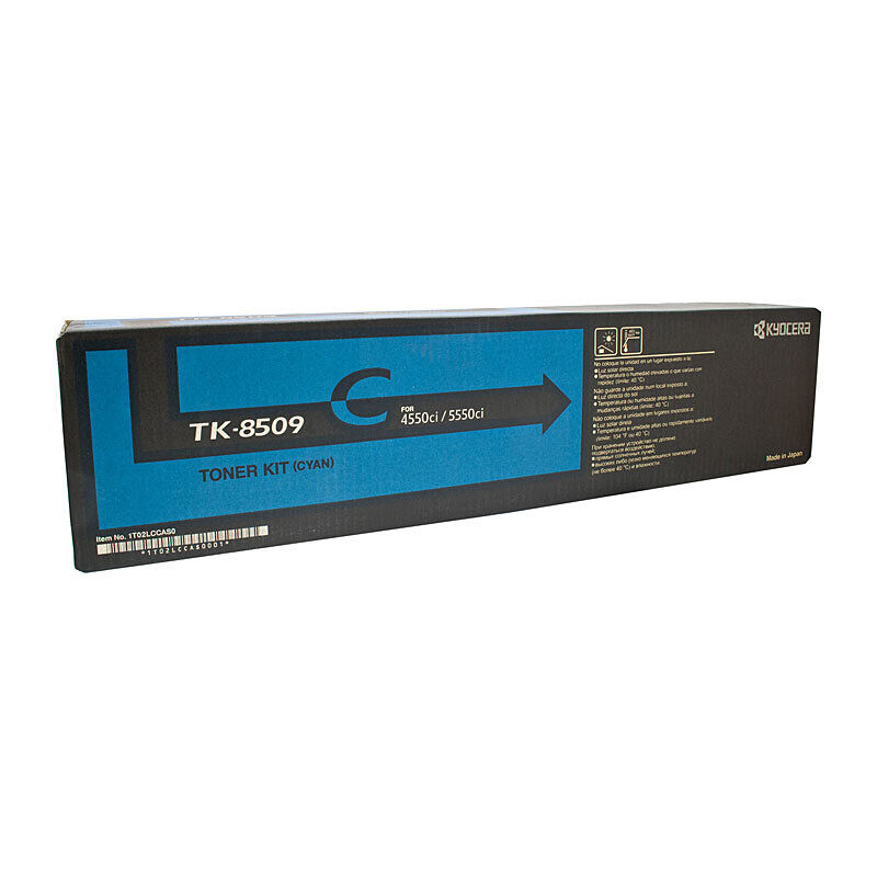 Genuine Kyocera TK8509C Cyan Toner