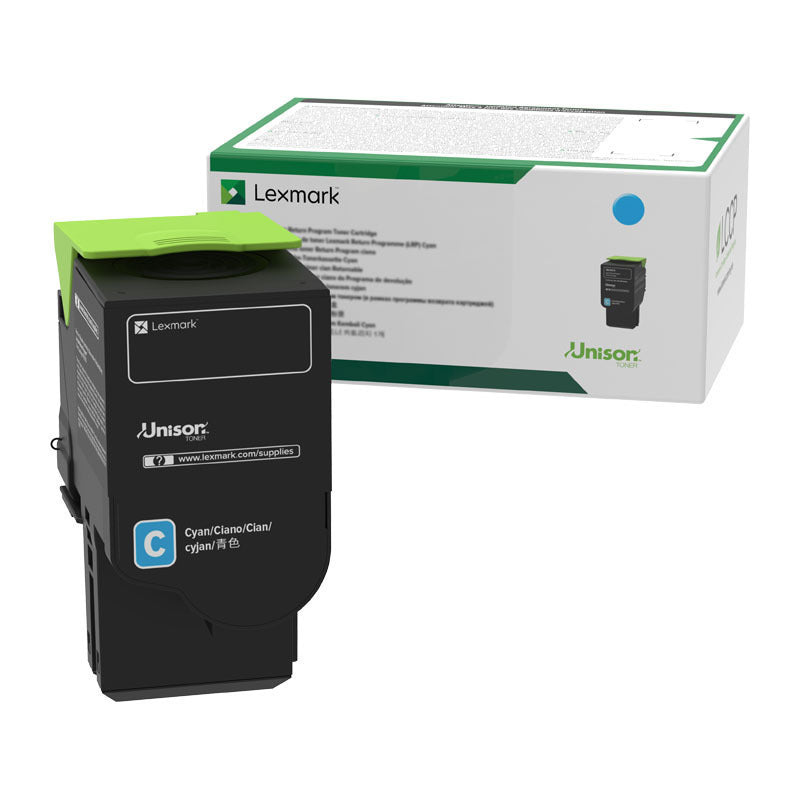 Genuine Lexmark C236 HY Cyan Toner
