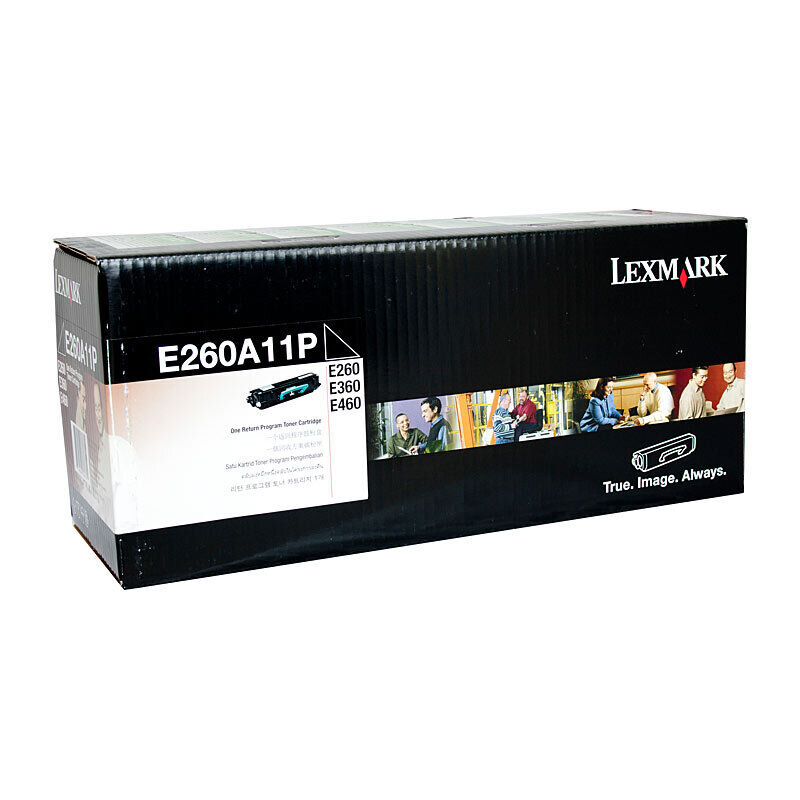 Genuine Lexmark E260A11P Prebate Toner