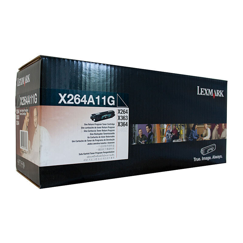Genuine Lexmark X264A11G Prebate Toner