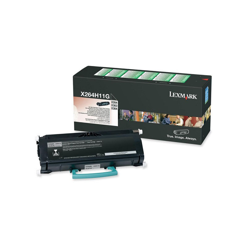 Genuine Lexmark X264H11G Prebate Toner