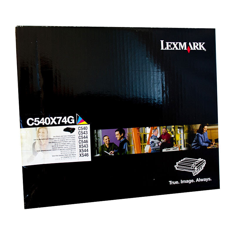 Genuine Lexmark C540X74G Bk/Col Image Kit