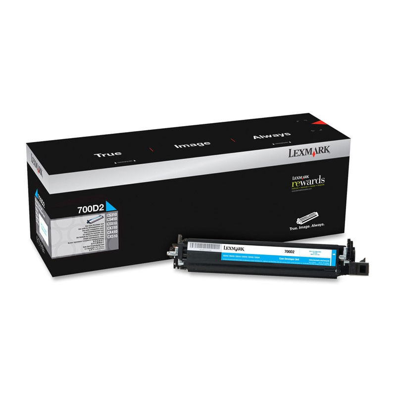 Genuine Lexmark 700D2 Cyan Developer