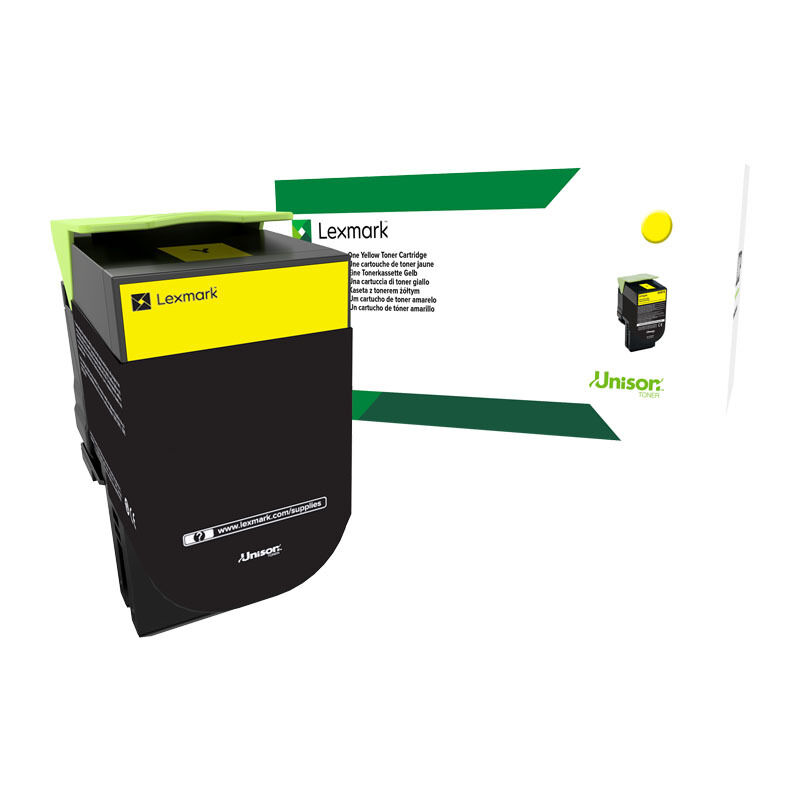 Genuine Lexmark 708Y Yellow Toner