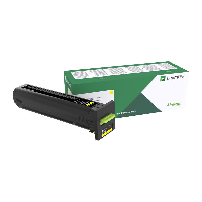 Genuine Lexmark 72K60Y0 Yellow Toner