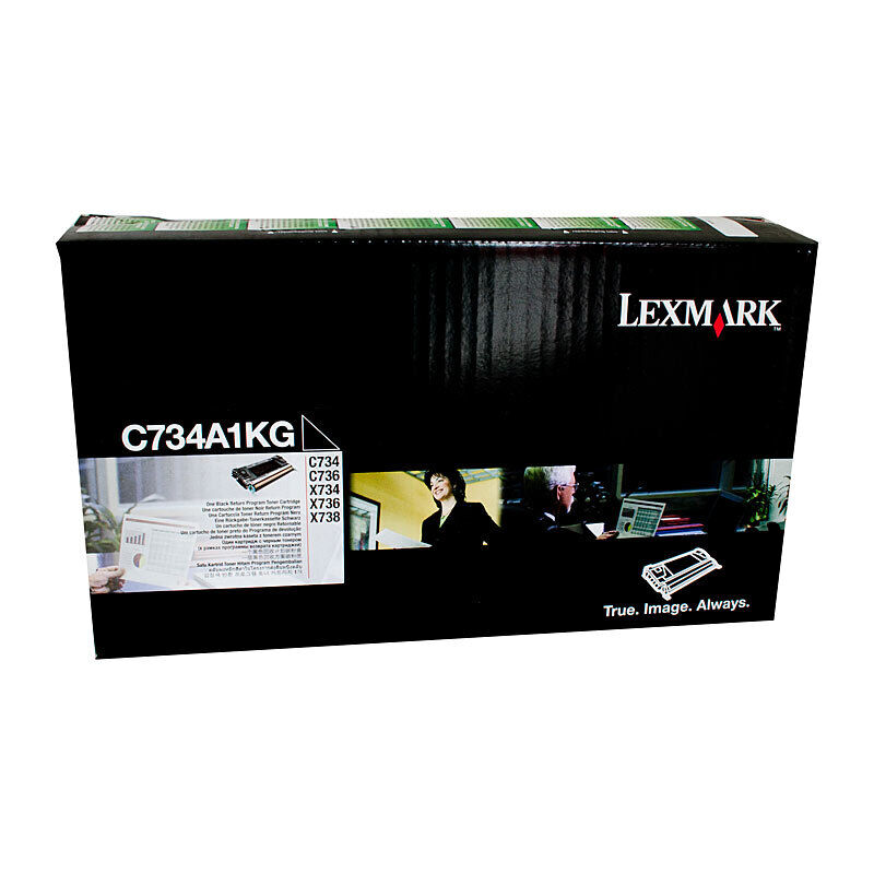 Genuine Lexmark C734 Black Toner Cartridge