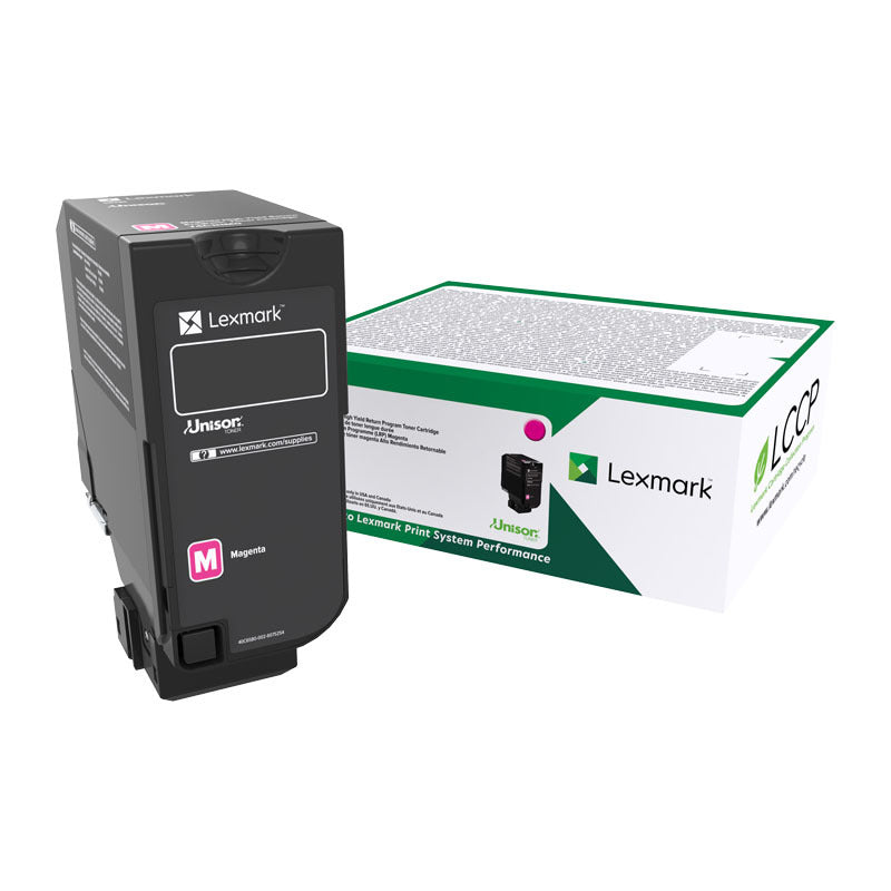 Genuine Lexmark 74C60M0 Magenta Toner
