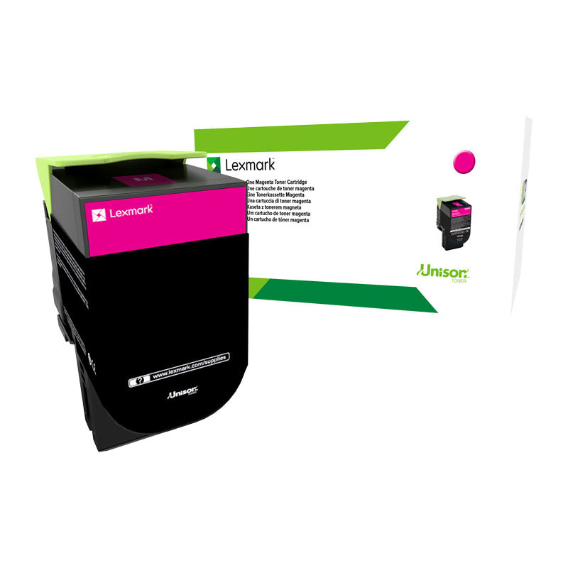 Genuine Lexmark 808HM HY Magenta Toner