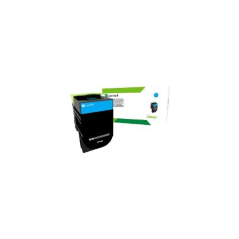 Genuine Lexmark 808XC Extra HY Cyan Toner