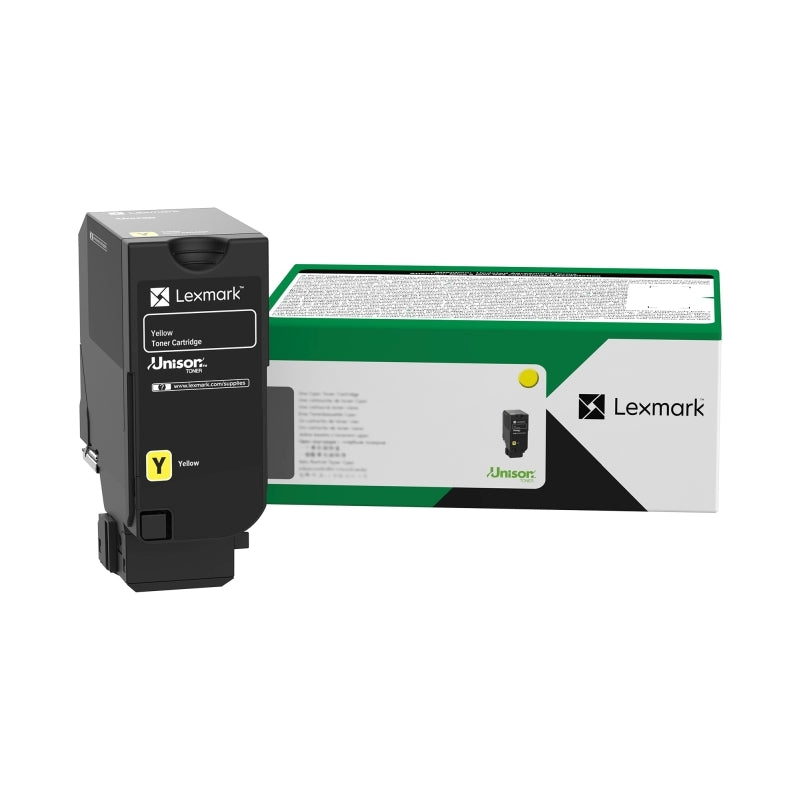 Genuine Lexmark 81C1XY0 XHY Yellow Toner