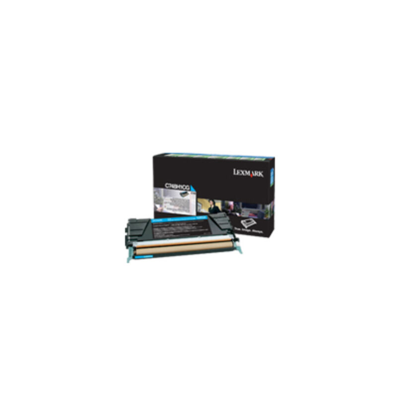 Genuine Lexmark C748H1CG HY Pre Cyan Cartridge