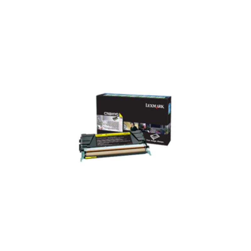Genuine Lexmark C748H1YG HY Pre Yell Cartridge