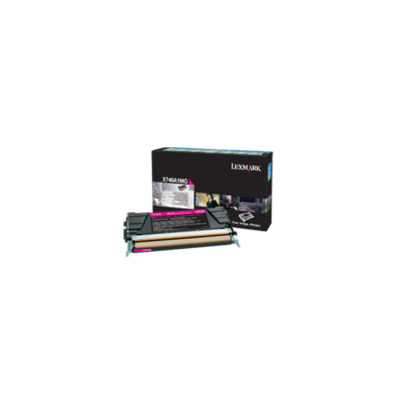 Genuine Lexmark X746A1MG Magenta Pre Cartridge