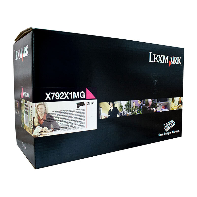 Genuine Lexmark X792X1MG HY Pre Magenta Cartridge