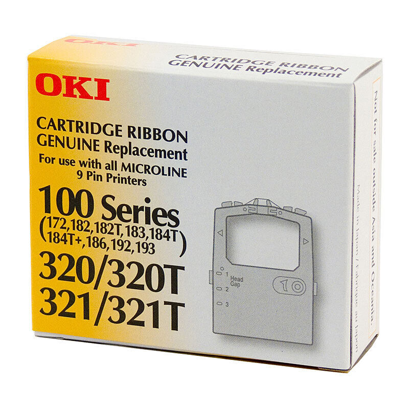 Genuine Oki Ribbon 100/320 Series