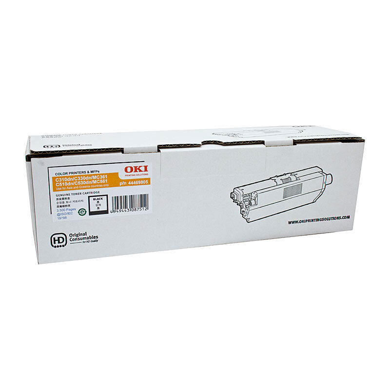 Genuine Oki C310DN Black Toner