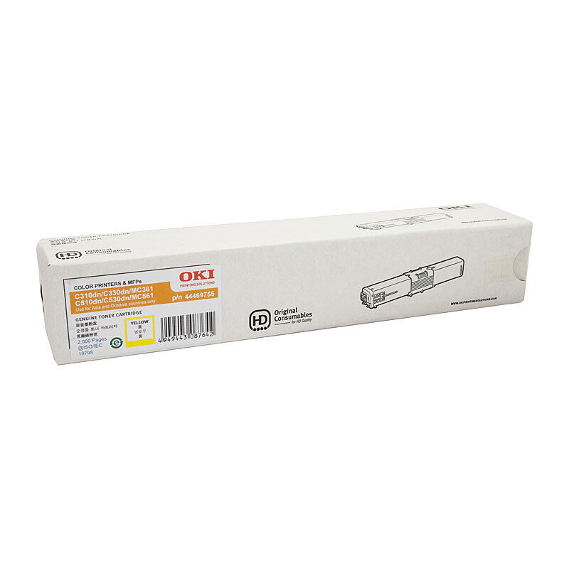 Genuine Oki C310DN Yellow Toner
