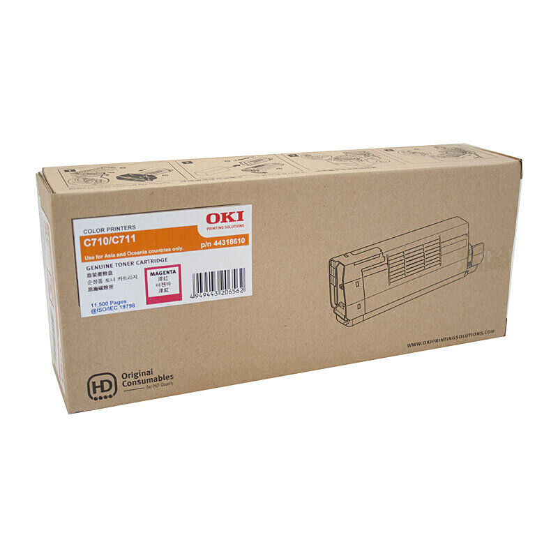 Genuine Oki C710N/C711N Magenta Toner