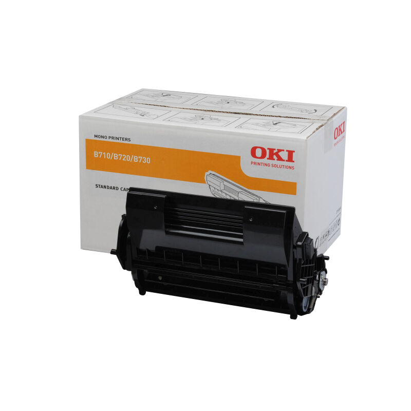 Genuine Oki B710 Black Toner