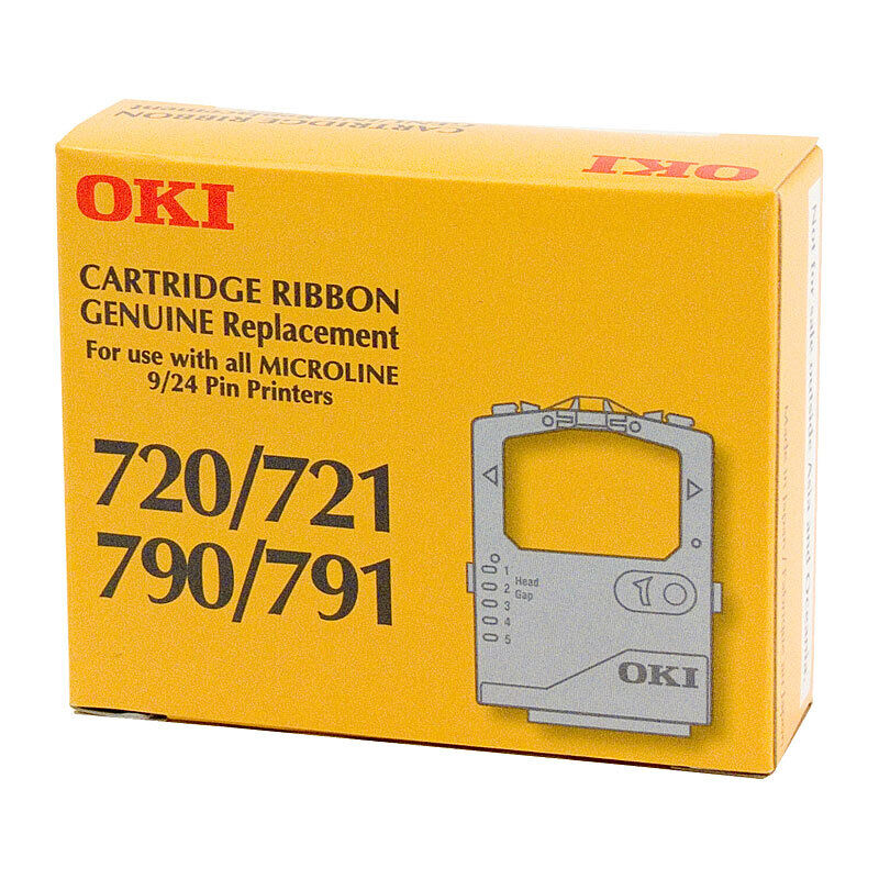 Genuine Oki Black Ribbon 720/21/90/91