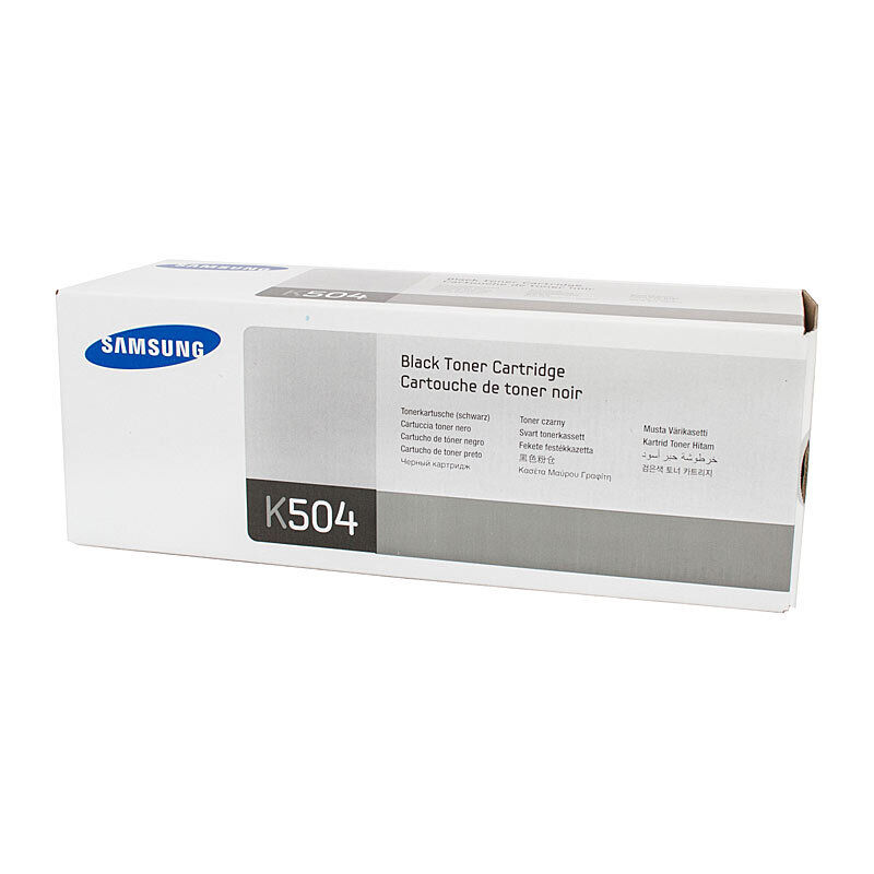 Genuine Samsung CLTK504S Black Toner
