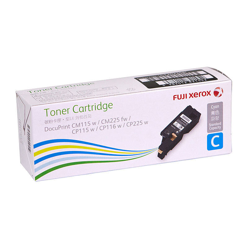 Genuine Fuji Xerox CT202268 Cyan Toner